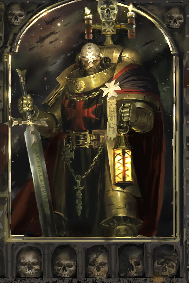 Black Templars - High Marshal Helbrecht