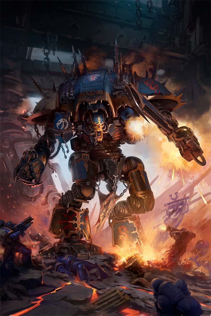 Chaos Knight Codex Cover Art 2019