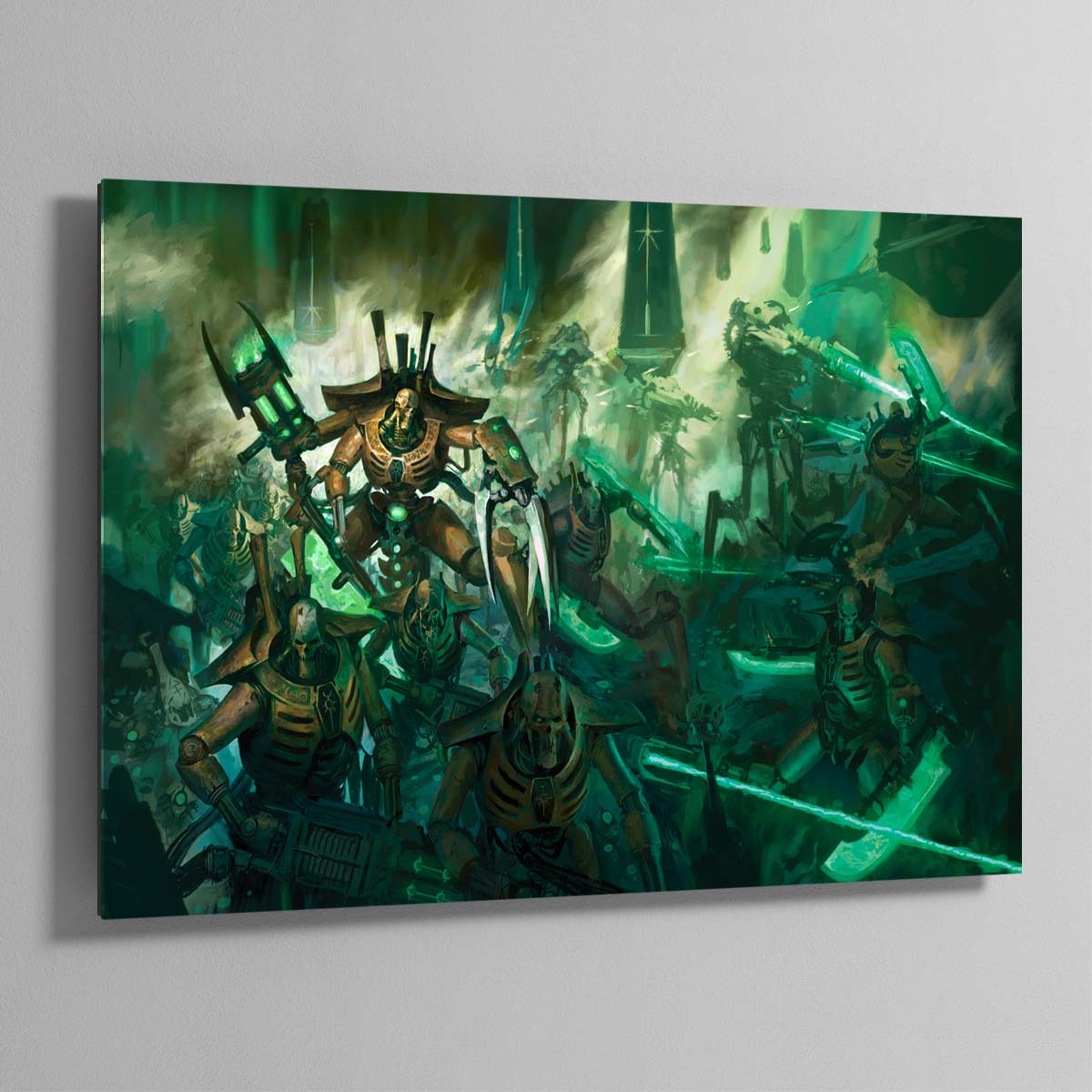 Codex Necrons Cover Art (9th Edition)