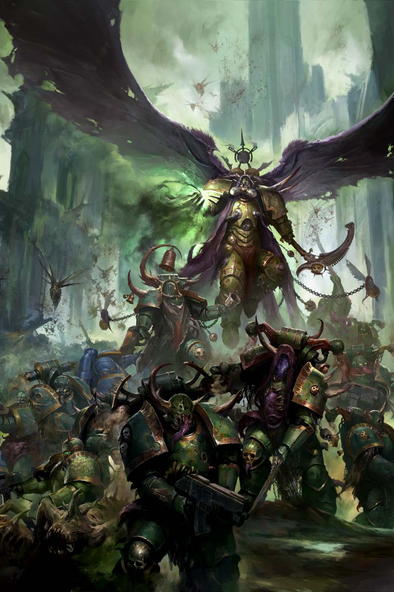 Mortarion, Daemon Primarch of Nurgle (Portrait)