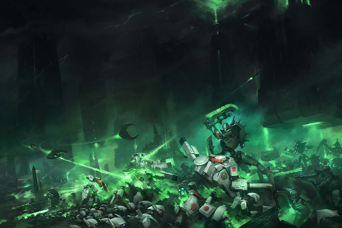 Necrons vs T'au