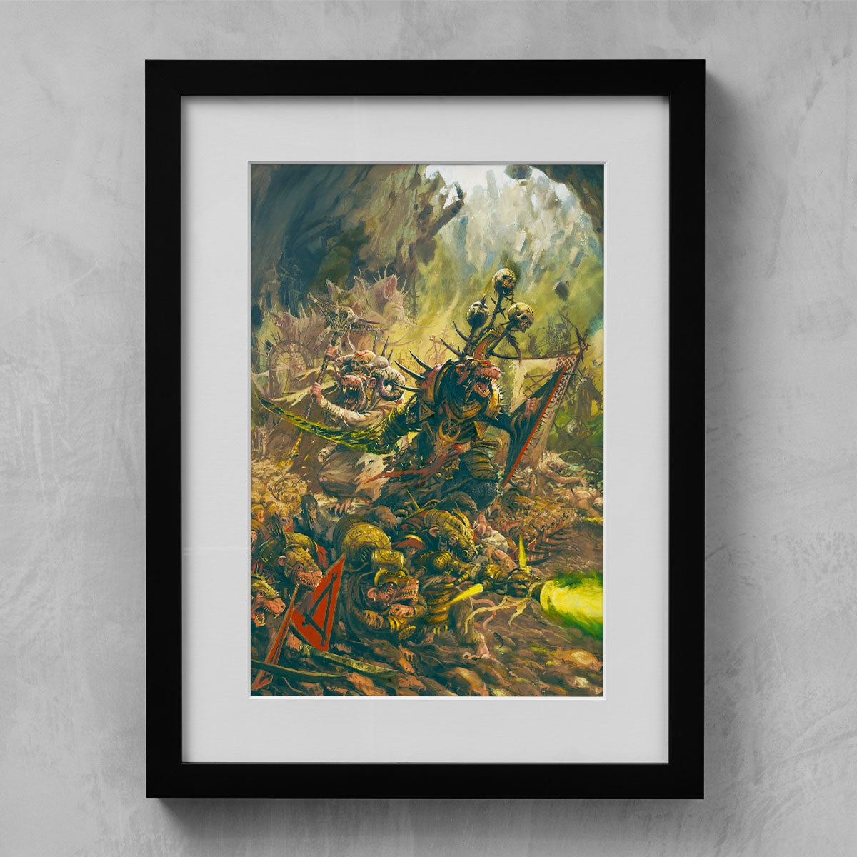 skaven cover-alex boyd-skavencover_10.08_-05framedprint-warhammer art