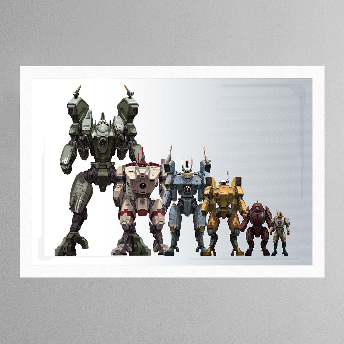 T'au Battlesuit Size Chart