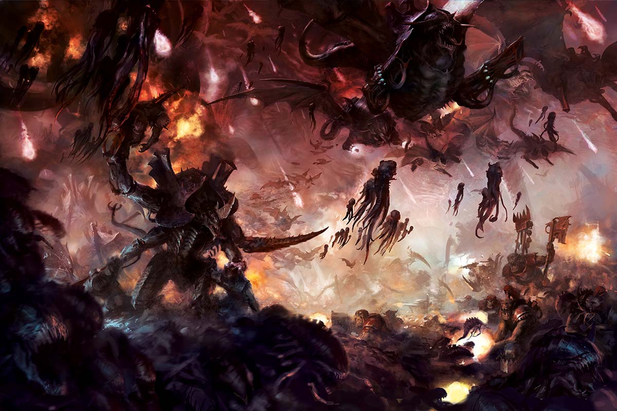 Tyranids vs Orks