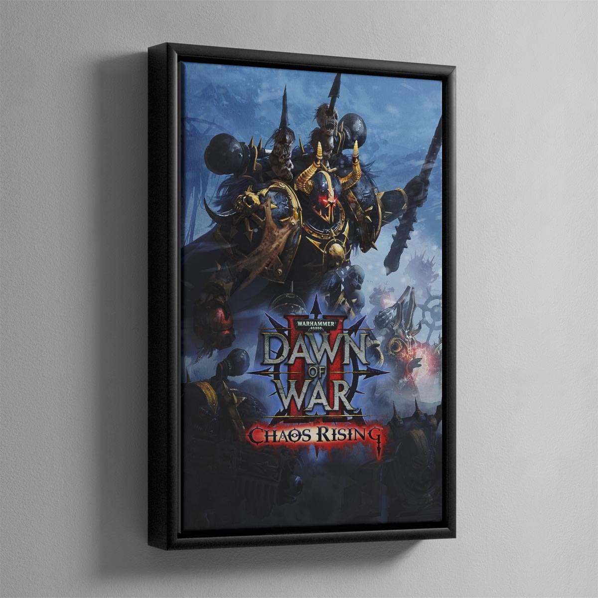 Created as the cover for the popular Chaos Rising expansion for Dawn of War 2