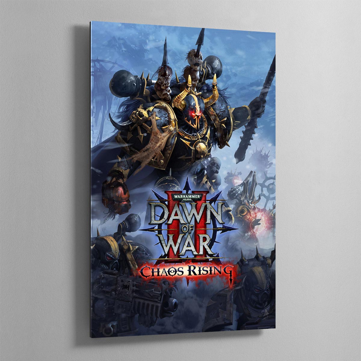 Created as the cover for the popular Chaos Rising expansion for Dawn of War 2