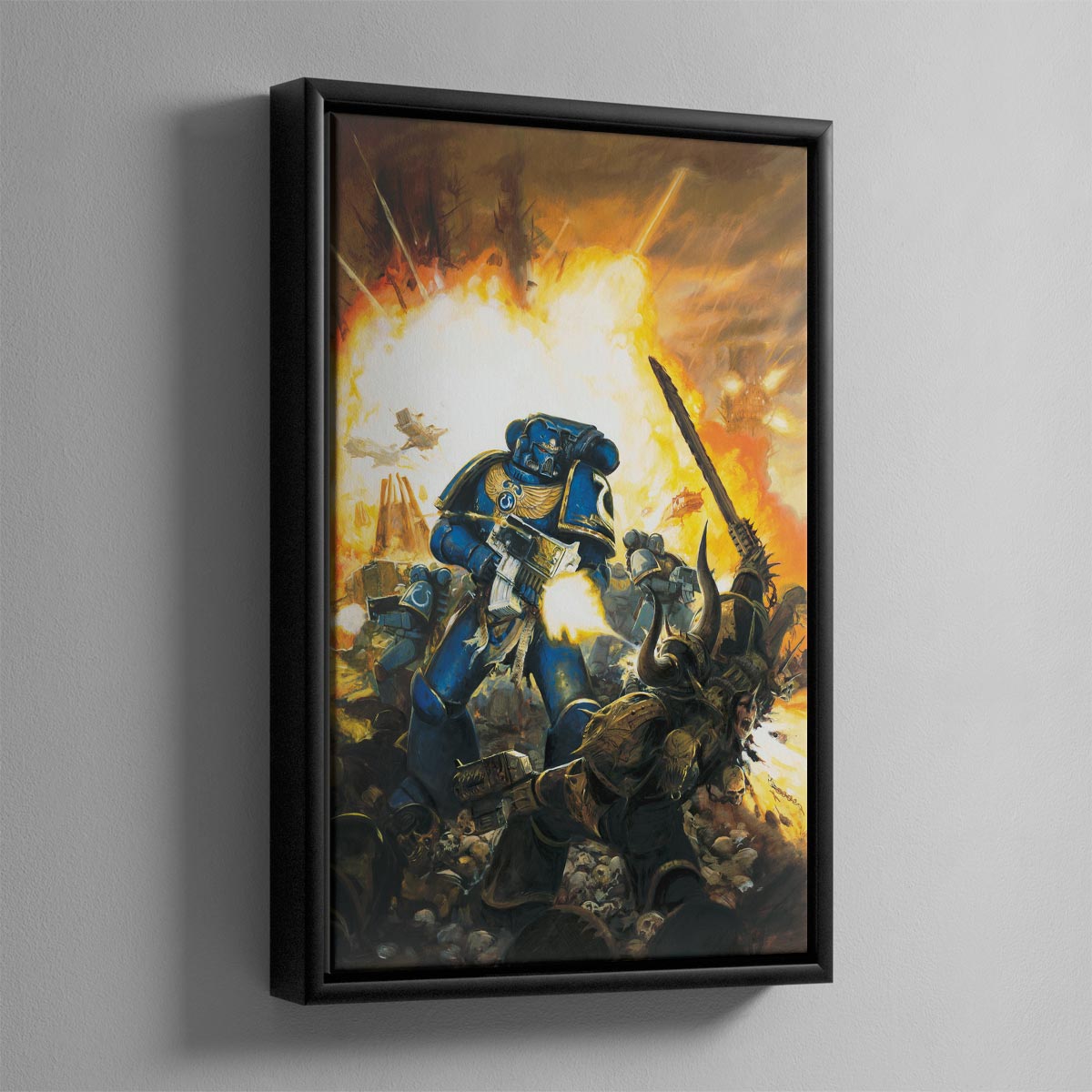 This image graced the cover of the 5th edition Space Marine Codex.