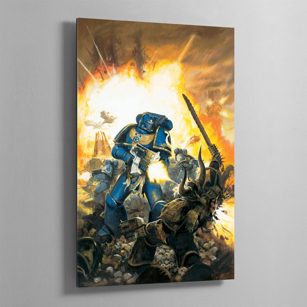 This image graced the cover of the 5th edition Space Marine Codex.