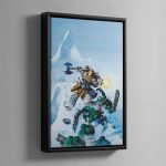 SPACE WOLVES COVER – Framed Canvas