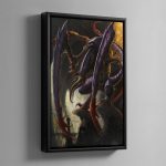 DEATHLEAPER – Framed Canvas