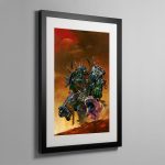 ORK WARBOSS – Framed Print