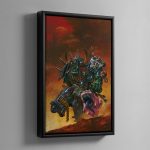 ORK WARBOSS – Framed Canvas