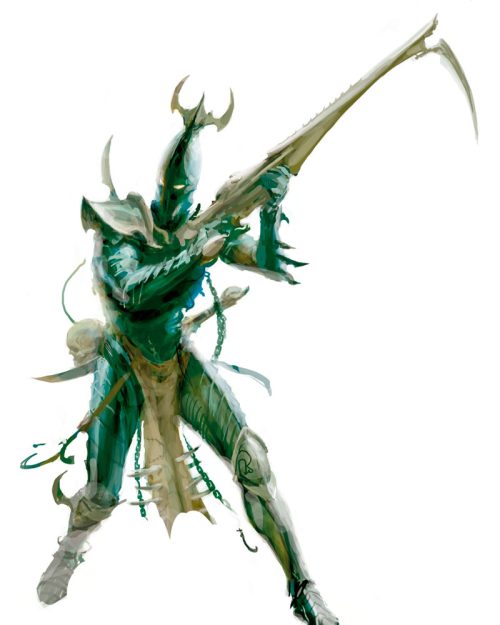 Kabalite warriors make up the mainstay of an Archon’s forces.