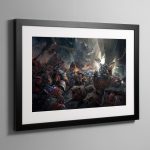 THE ROUT – Framed Print