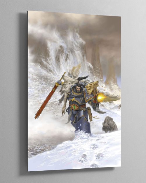 Ragnar Blackmane is one of the most famous Lords of the Space Wolves.