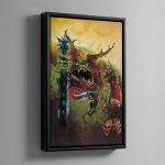 GREAT UNCLEAN ONE – Framed Canvas