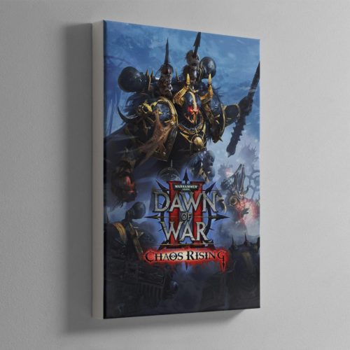 Created as the cover for the popular Chaos Rising expansion for Dawn of War 2