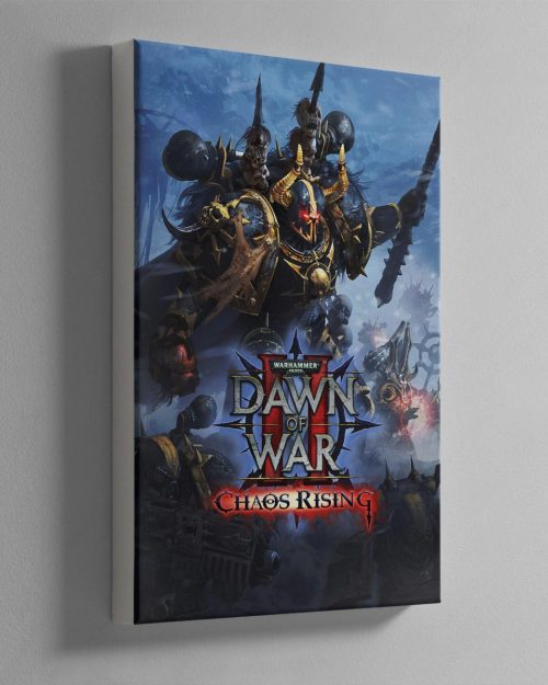 Created as the cover for the popular Chaos Rising expansion for Dawn of War 2