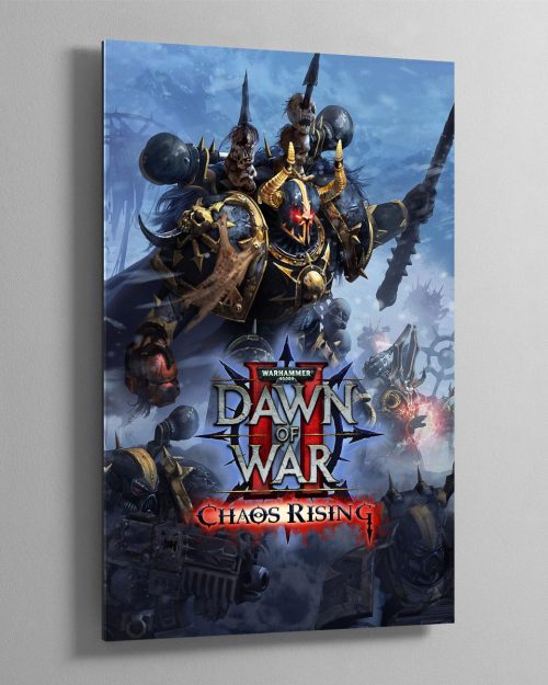 Created as the cover for the popular Chaos Rising expansion for Dawn of War 2