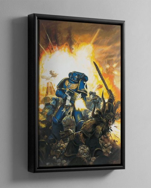 This image graced the cover of the 5th edition Space Marine Codex.