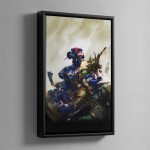 Know No Fear – Framed Canvas