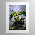 Alarielle the Everqueen – Mounted Print
