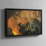 Glory of the Chapter – Framed Canvas