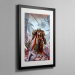 Grey Knights Chaplain – Frame Print