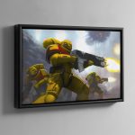 Imperial Fists – Framed Canvas