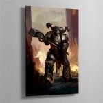 Iron Warriors Chaos Space Marine – Aluminium Print
