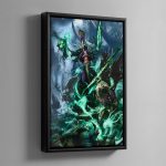 Nagash, Lord of the Undead – Framed Canvas