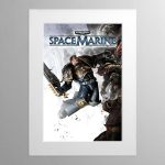 Space Marine – Mounted Print