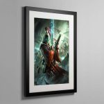Aeldari Warlock – Framed Print