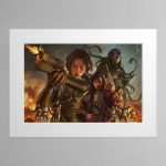 Agent of the Throne Blood and Lies – Mounted Print
