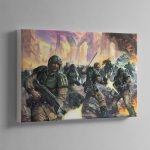 Cadian Infantry – Canvas
