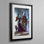 Rise of the Ynnari Ghost Warrior – Framed Print
