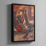 Tech-Priest Dominus – Framed Canvas