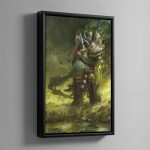 Typhus, Host of the Destroyer Hive – Framed Canvas