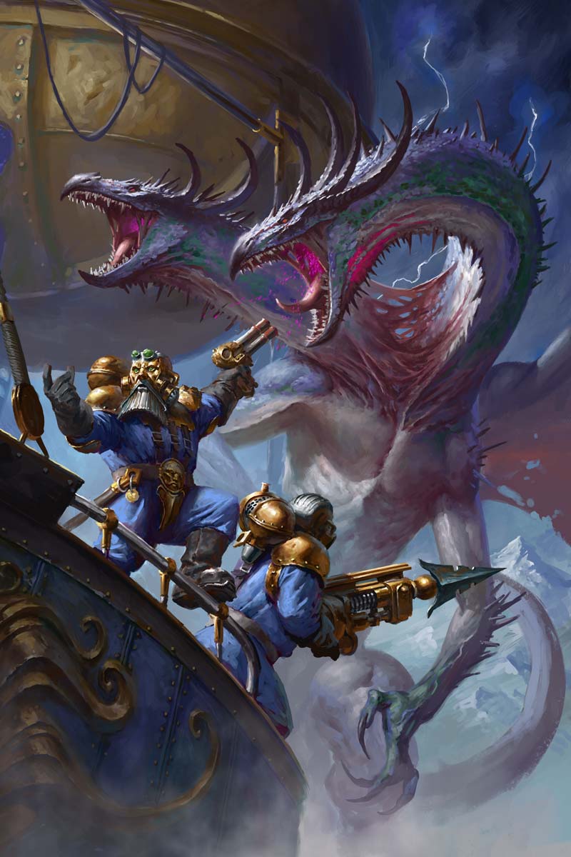 Overlords of the Iron Dragon | WARHAMMER ART