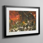 Planetstrike – Framed Print