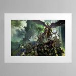 Mortarian and Deathguard Landscape – Mounted Print