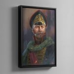 The Warmaster – Framed Canvas