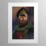 The Warmaster – Mounted Print