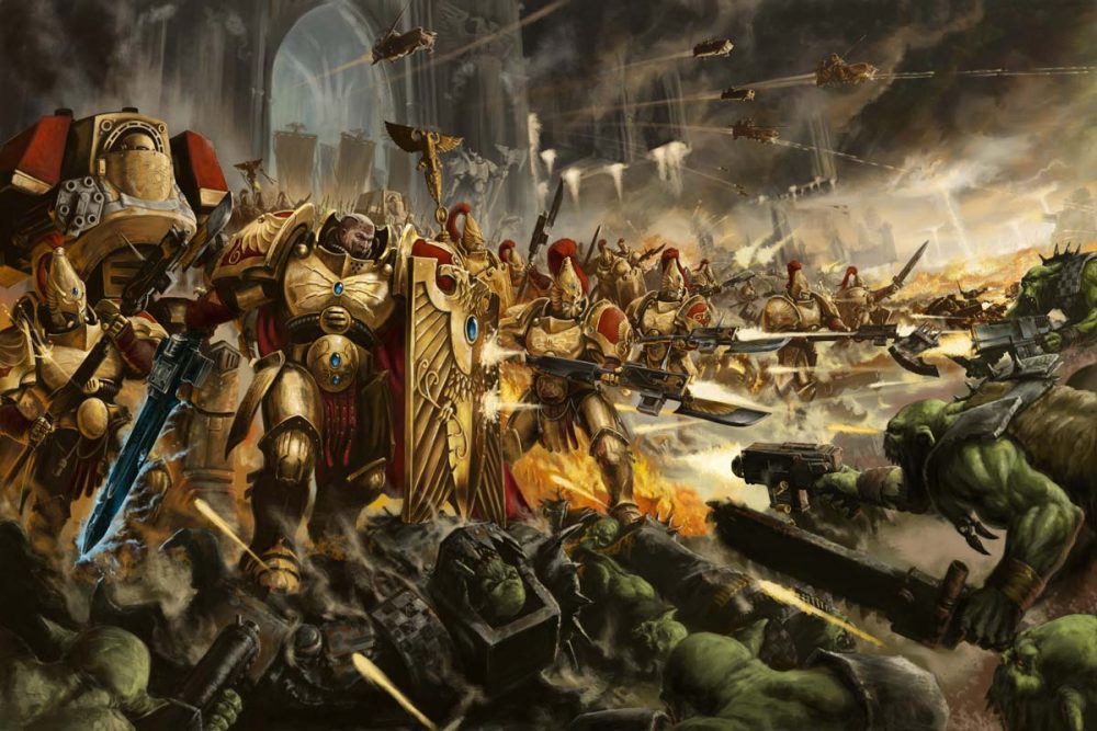 Brotherhood of Demigods - WARHAMMER ART