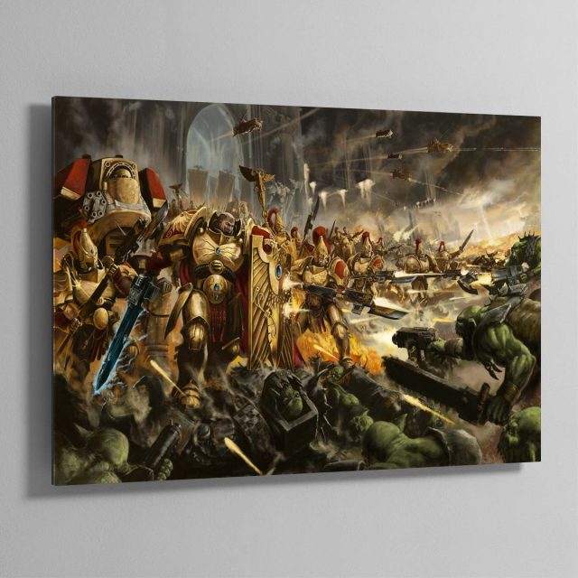 Brotherhood of Demigods – WARHAMMER ART