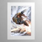 Lukas the Trickster – Mounted Print