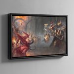 Watchers of the Throne The Emperor’s Legion – Framed Canvas