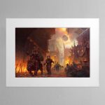 The dominion of Chaos – Mounted Print