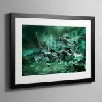 Procession of Grief – Framed Print
