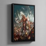 Beasts of Chaos – Framed Canvas